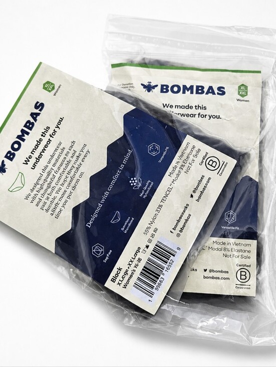 Bombas Other - Bombas Seamless Hipster Underwear Womens XL XXL Black NWT